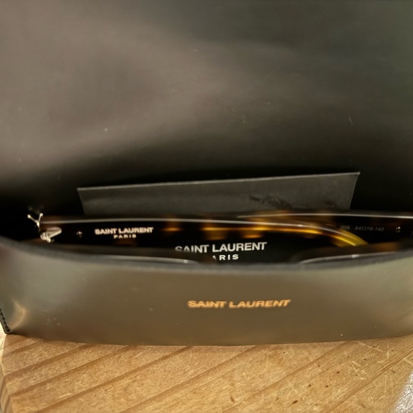 Yves Saint Laurent Tortoiseshell Cat-Eye Sunglasses - Picture 3 of 6